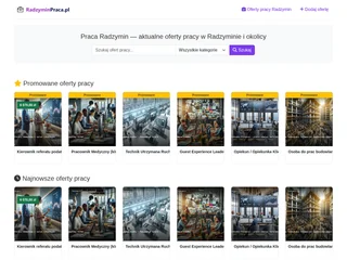 radzyminpraca.pl screenshot preview