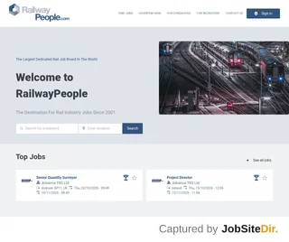 RailwayPeople.com platform preview