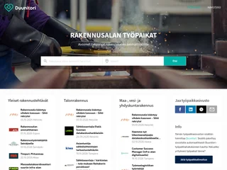 Rakennusalan työpaikat platform preview