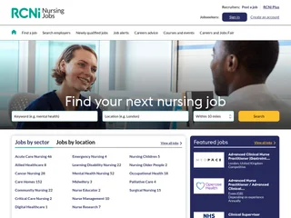 RCNi Nursing Jobs screenshot preview