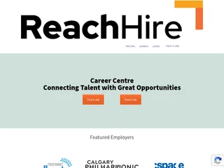 Reach Hire screenshot preview