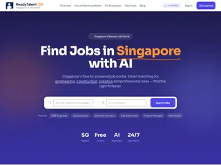 ReadyTalent.SG platform preview ReadyTalent.SG platform preview