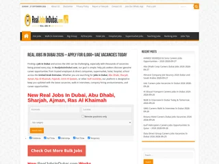 RealJobsInDubai.com screenshot preview RealJobsInDubai.com screenshot preview