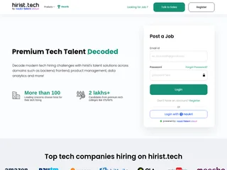 hirist.tech screenshot preview