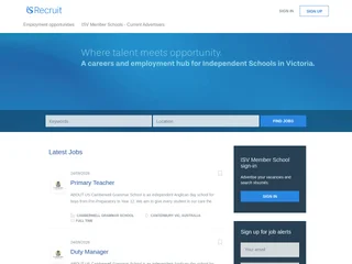 isRecruit screenshot preview isRecruit screenshot preview
