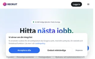 Recruit.se screenshot preview