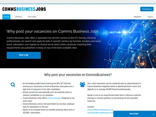 CommsBusiness Jobs screenshot preview