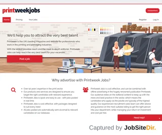 Printweek Jobs platform preview