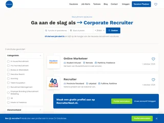 RecruiterNext.nl platform preview