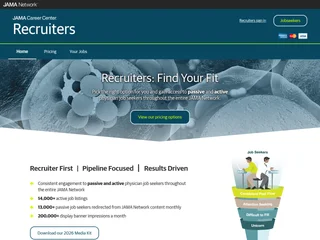 JAMA Career Center screenshot preview