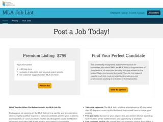 MLA Job List screenshot preview MLA Job List screenshot preview