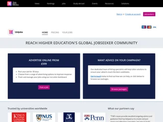 THEunijobs screenshot preview THEunijobs screenshot preview