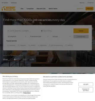 RecruitIreland platform preview