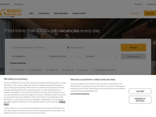 RecruitIreland platform preview