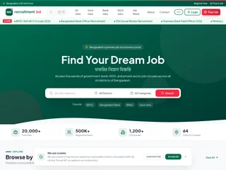 recruitment.bd platform preview
