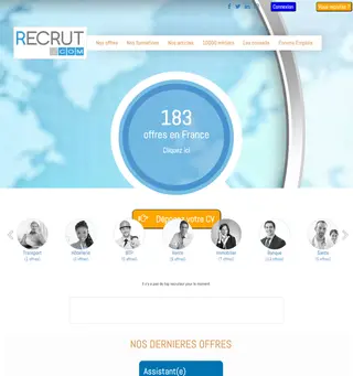Recrut.com platform preview