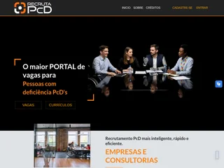 RecrutaPcD screenshot preview