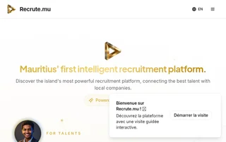 Recrute.mu screenshot preview Recrute.mu screenshot preview