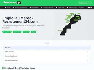 recrutement24.com screenshot preview recrutement24.com screenshot preview