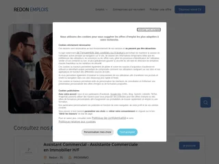 Redon Emplois platform preview Redon Emplois platform preview