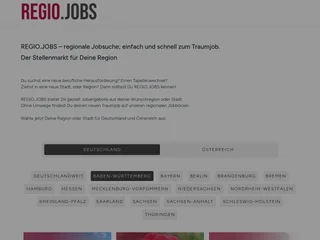 REGIO.JOBS screenshot preview