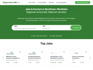RegioJobs-NW screenshot preview