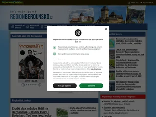 RegionBerounsko.cz platform preview RegionBerounsko.cz platform preview