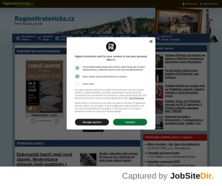 RegionHrotovicko.cz platform preview RegionHrotovicko.cz platform preview