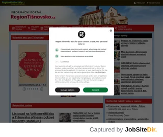 RegionTišnovsko.cz platform preview