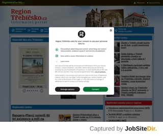 RegionTřebíčsko.cz platform preview