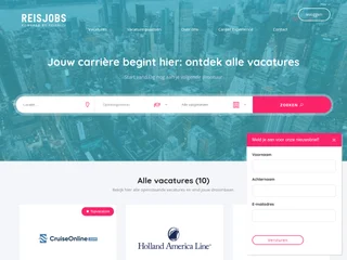 Reisjobs platform preview Reisjobs platform preview