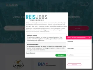 Reisjobs screenshot preview Reisjobs screenshot preview