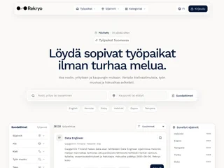 Rekryo.fi screenshot preview