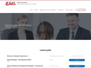 REM Associates screenshot preview