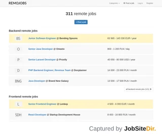 REMOJOBS platform preview