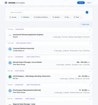 Remote.com screenshot preview