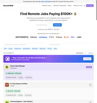 Remote100K platform preview