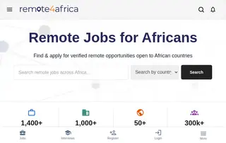 Remote4Africa screenshot preview