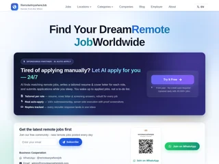 RemoteAnywhereJob screenshot preview RemoteAnywhereJob screenshot preview