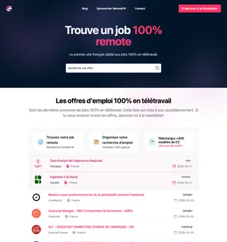 RemoteFR platform preview