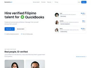 RemoteHire.ph screenshot preview