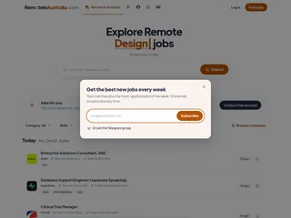 Remote in Australia platform preview