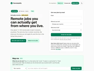 Remotejobify screenshot preview