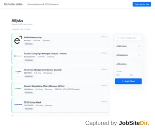 RemoteJobs.com platform preview RemoteJobs.com platform preview