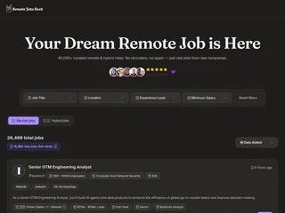 Remote Jobs Rock screenshot preview Remote Jobs Rock screenshot preview
