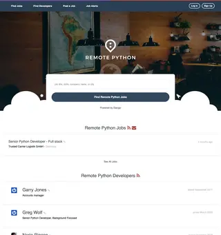 RemotePython.com platform preview