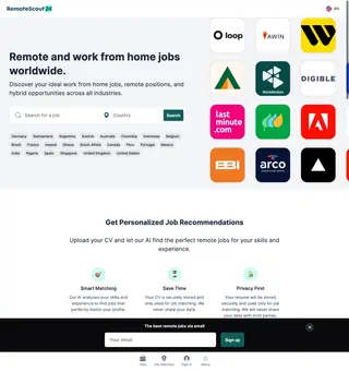 RemoteScout24 platform preview