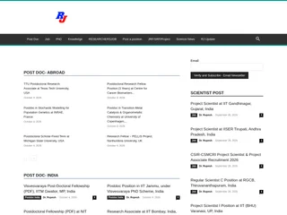 Researchersjob screenshot preview