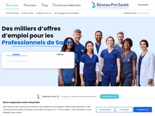 Réseau Pro Santé platform preview