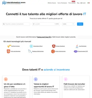 RetinformaticaLavoro platform preview